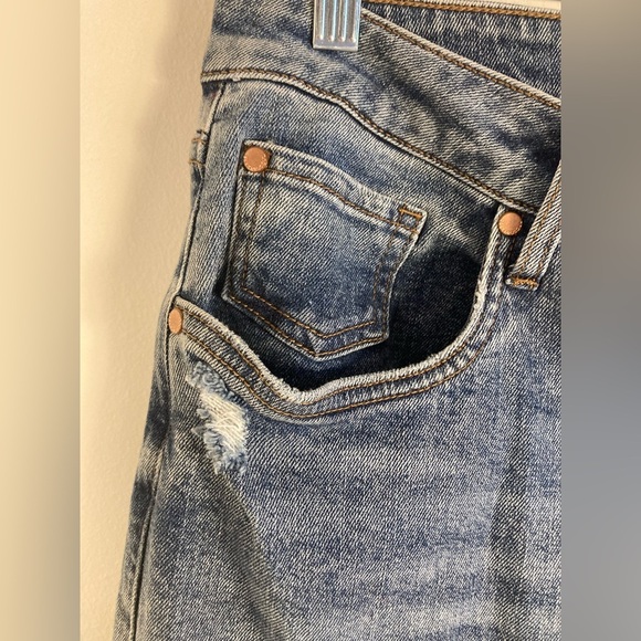 See Thru Soul Jeans High Rise Relaxed Straight Size 34 - Picture 4 of 7